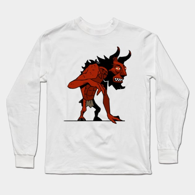 Nain Rouge Long Sleeve T-Shirt by COOLKJS0